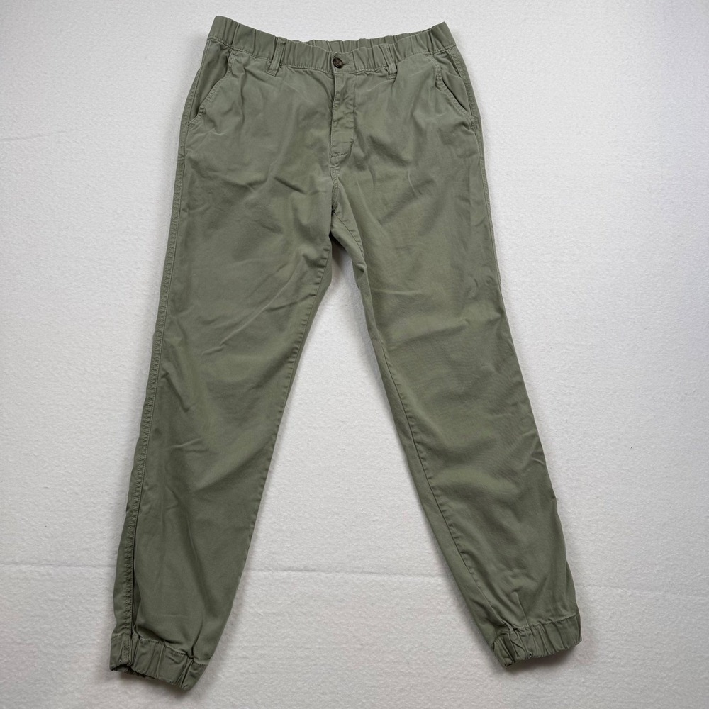 Bearbottom Clothing Stretch Jogger Chino Pants Cotton Granola Casual Green L